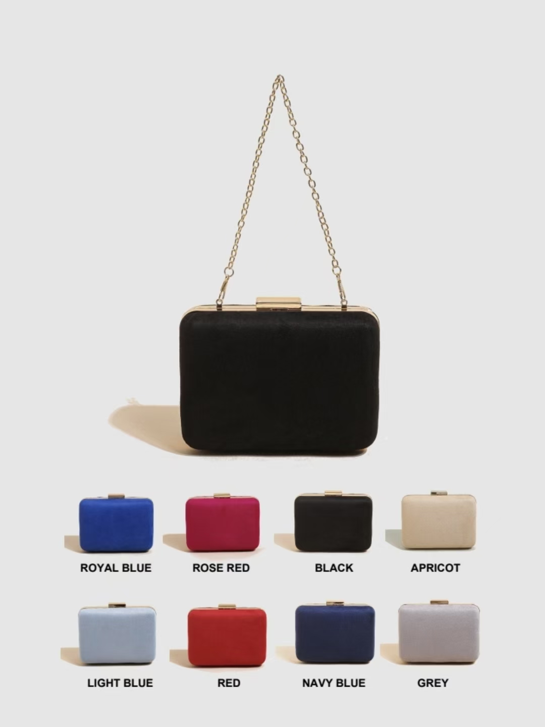 Mini Bag Evening Clutch - 미니 심플 엘레강트 벨벳 클러치 이브닝