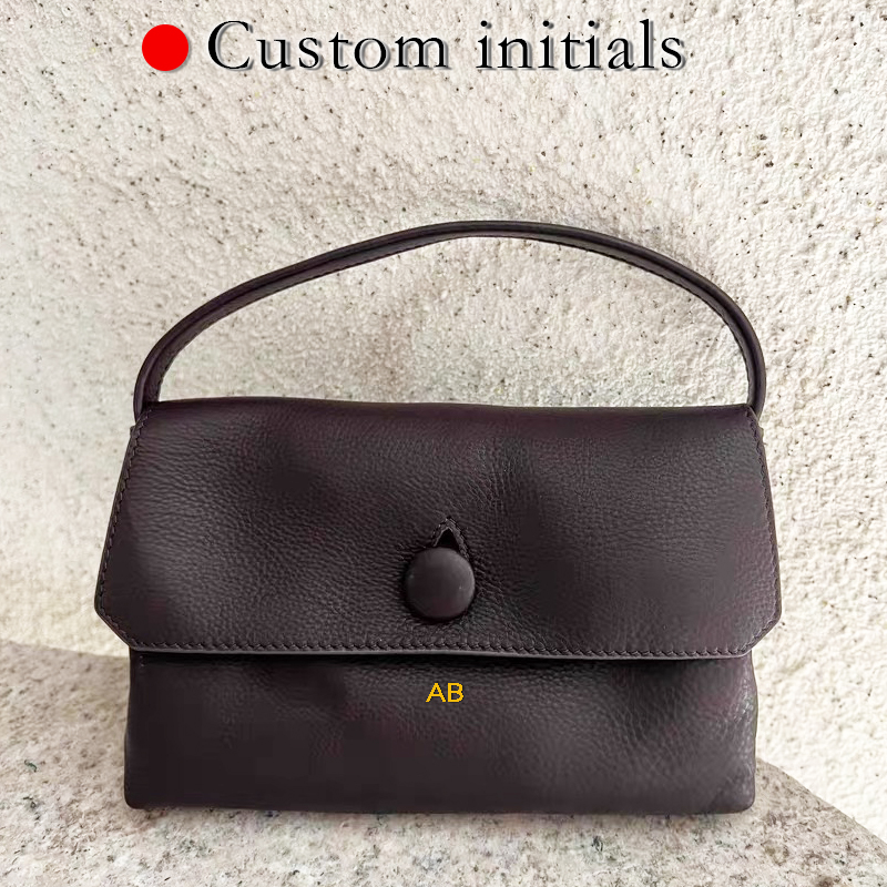 Luxury Bags Leather - 여성용 이니셜 가죽 미니 백 고급