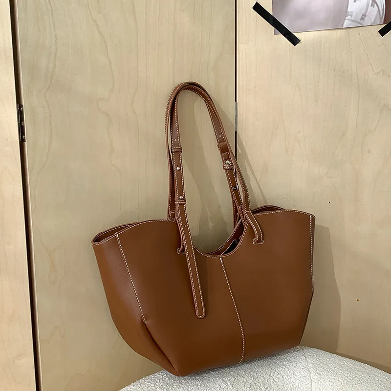 Luxury Bag Collection - 여성용 빈티지 핸드백 대용량 휴대용 쇼핑