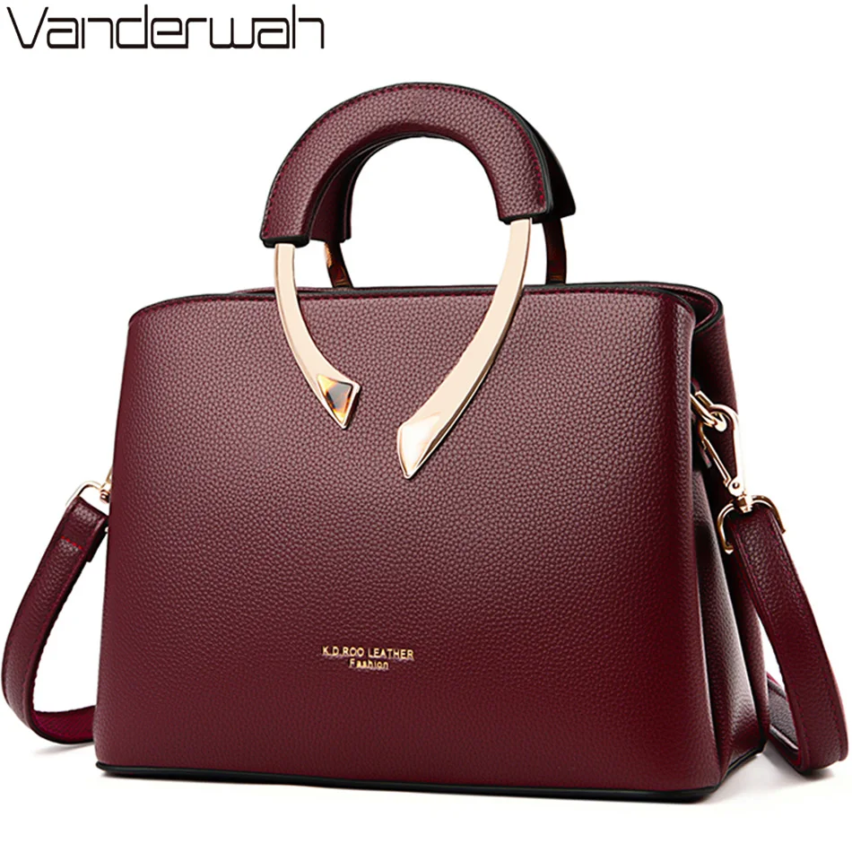 정품 VANDERWAH 고품질 Pu 가죽 캐주얼 토트  - Luxury Bag Collection 리뷰 및 가격