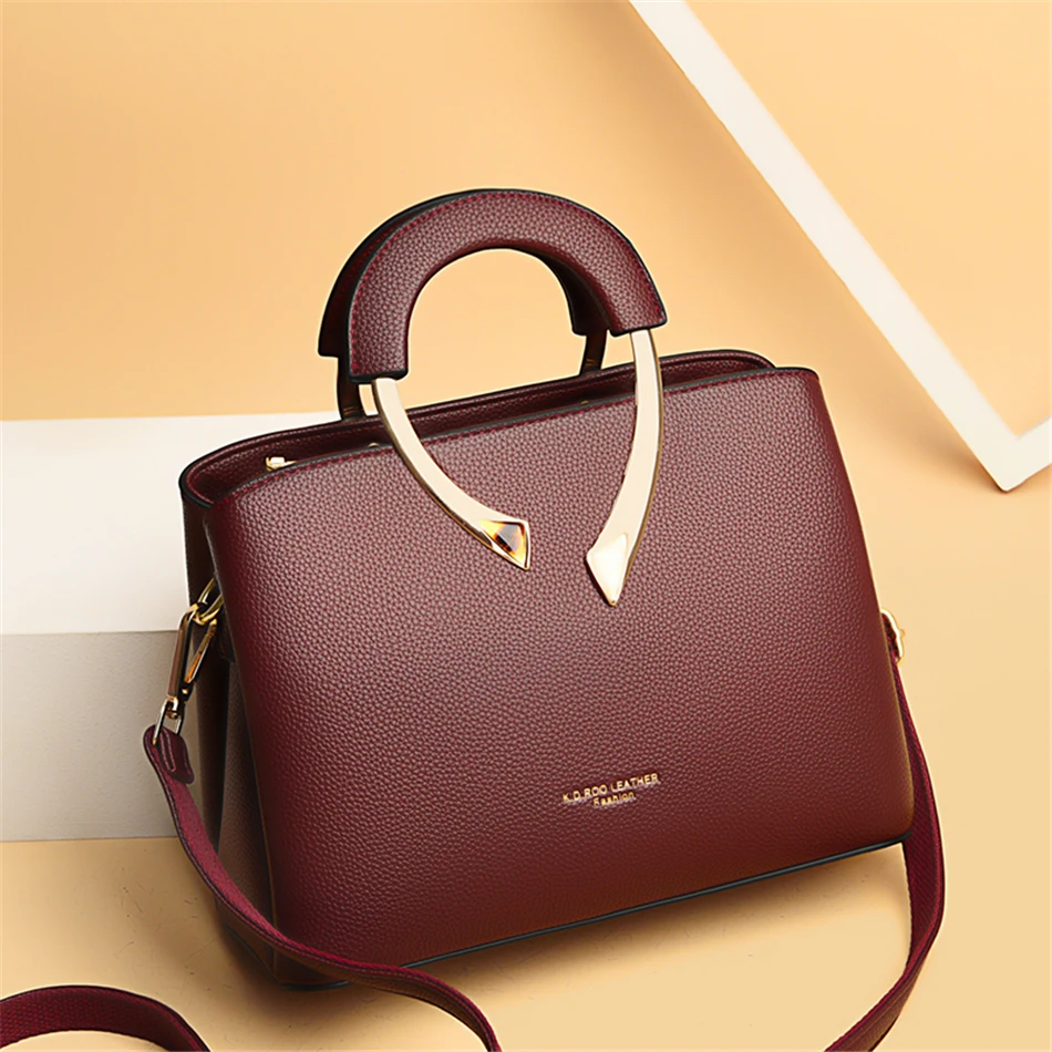 정품 VANDERWAH 고품질 Pu 가죽 캐주얼 토트  - Luxury Bag Collection 리뷰 및 가격