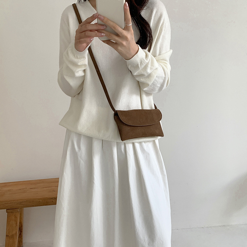 새로운 미니 크로스 바디 백 패션 솔리드 컬러 숄더 백 - Luxury Bags News 리뷰 및 가격