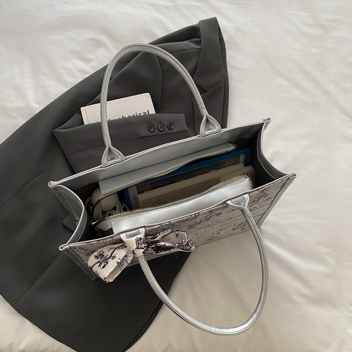럭셔리하고 우아한 여성용 토트백, 자수 꽃무늬 PU 가 - Luxury Bag Collection 리뷰 및 가격