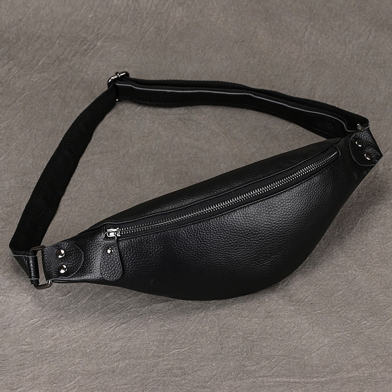 남성용 허리 가방 2024 정품 가죽 아웃도어 가죽 체 - Luxury Bags Leather 리뷰 및 가격