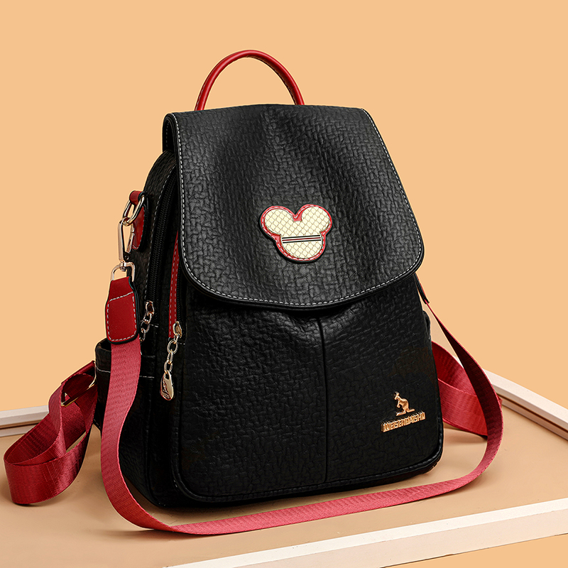 2024 럭셔리 여행 배낭 패션 학교 가방 여러 포켓  - Luxury Bags Leather 리뷰 및 가격