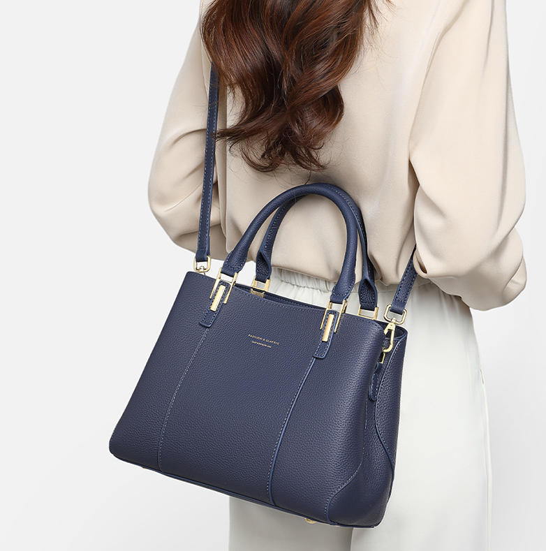 새로운 패션 정품 가죽 여성용 트렌드 핸드백 통근용 토 - Luxury Bags News 리뷰 및 가격