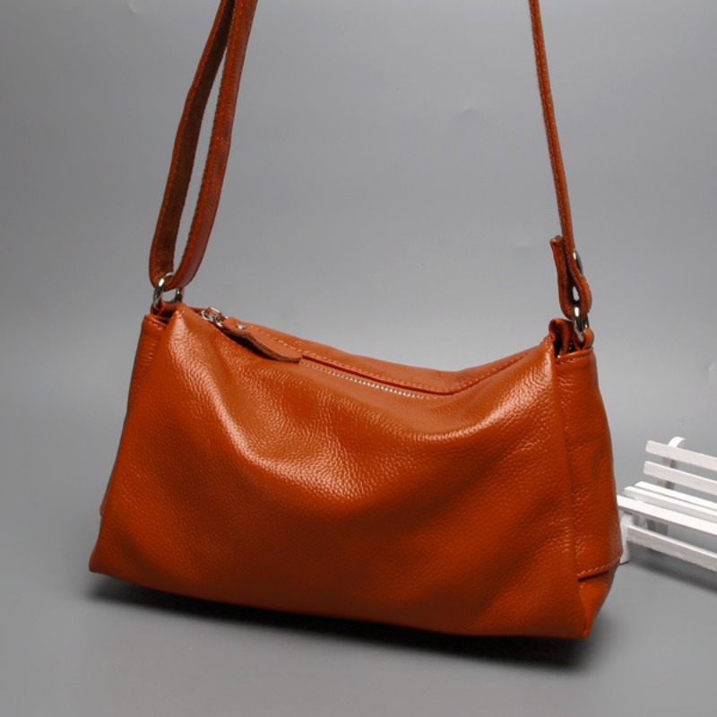 여성용 정품 가죽 크로스백, 부드러운 가죽 숄더백, 탈 - Quiet Luxury Bags Crossbody 리뷰 및 가격