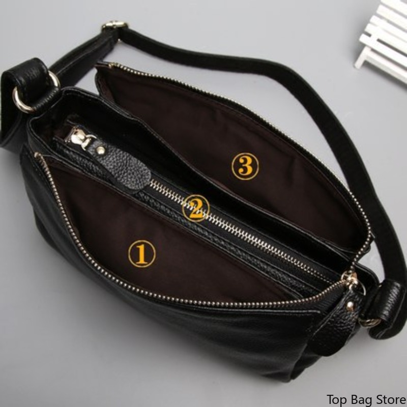 여성용 정품 가죽 크로스백, 부드러운 가죽 숄더백, 탈 - Quiet Luxury Bags Crossbody 리뷰 및 가격