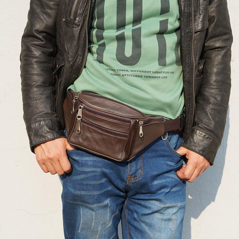 허리 팩 PU 가죽 가방 허리 벨트 가방 남성 인조 가 - Luxury Bags Leather 리뷰 및 가격