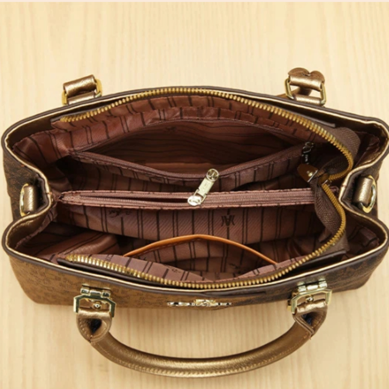 3피스 여성 가방 세트, 고급 프리미엄 가죽 프린트 여 - Luxury Bags Leather 리뷰 및 가격
