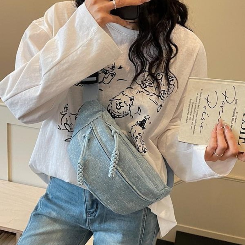 2026년 신상 고급 핫스탬핑 데님 경량 럭셔리 아웃도 - Luxury Bags Denim 리뷰 및 가격