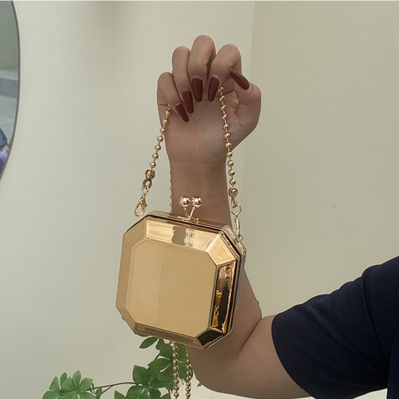 미니 럭셔리 골드 파티 이브닝 클러치 핸드백 여성용,  - Mini Bag Evening Clutch 리뷰 및 가격