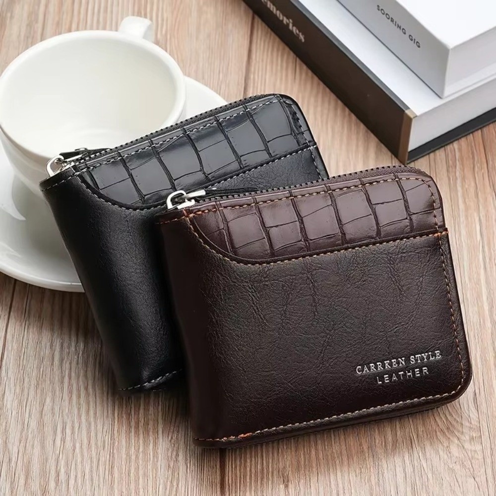 새로운 PU 가죽 남성용 지갑 럭셔리 동전 주머니 남성 - Luxury Bags News 리뷰 및 가격