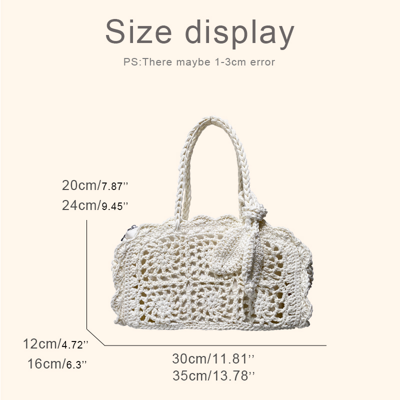 보헤미안 스타일 리틀 투리스모 비치 여성용 중공 토트  - Luxury Bag Collection 리뷰 및 가격