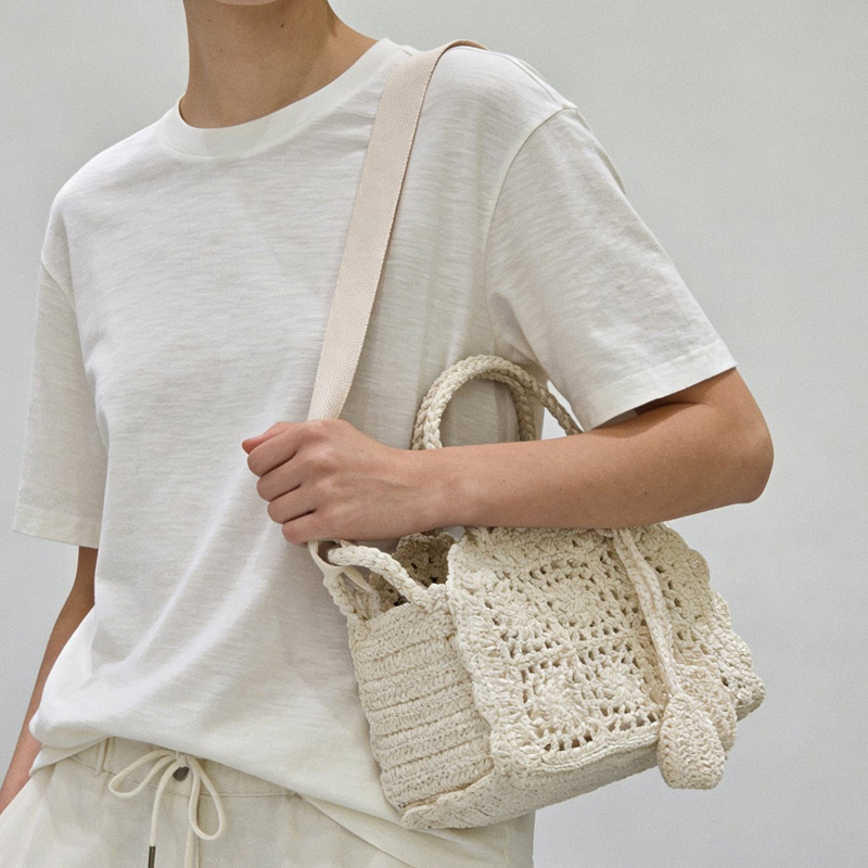 보헤미안 스타일 리틀 투리스모 비치 여성용 중공 토트  - Luxury Bag Collection 리뷰 및 가격