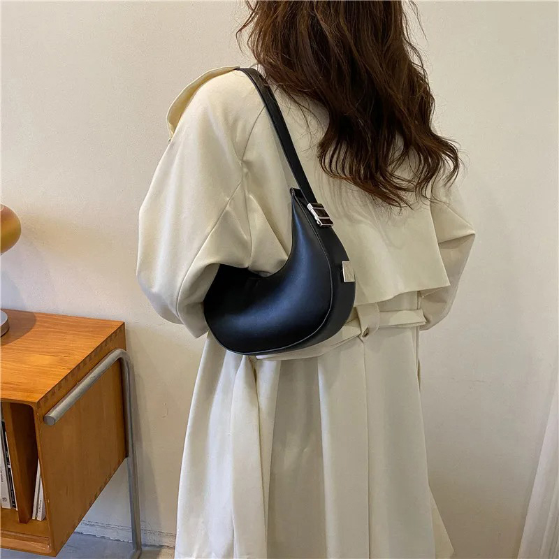 여성용 겨드랑이 가방 고급 PU 가죽 숄더백 소형 클러 - Luxury Bag Collection 리뷰 및 가격