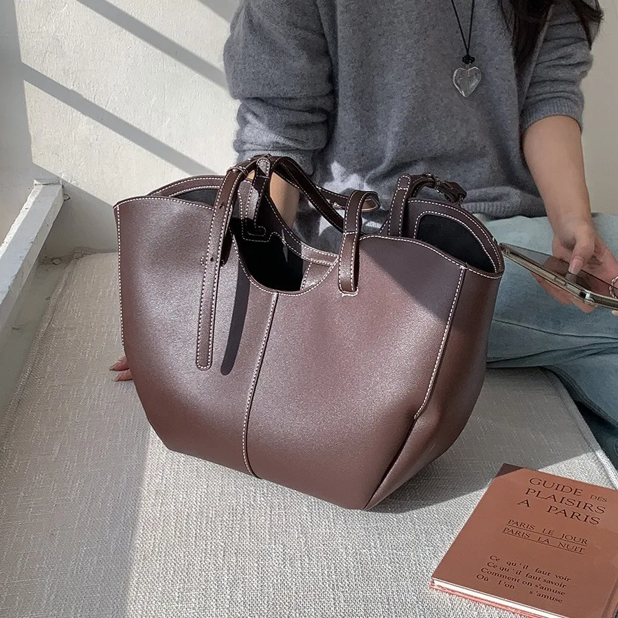 여성용 빈티지 핸드백 대용량 휴대용 쇼핑 숄더백, 럭셔 - Luxury Bag Collection 리뷰 및 가격