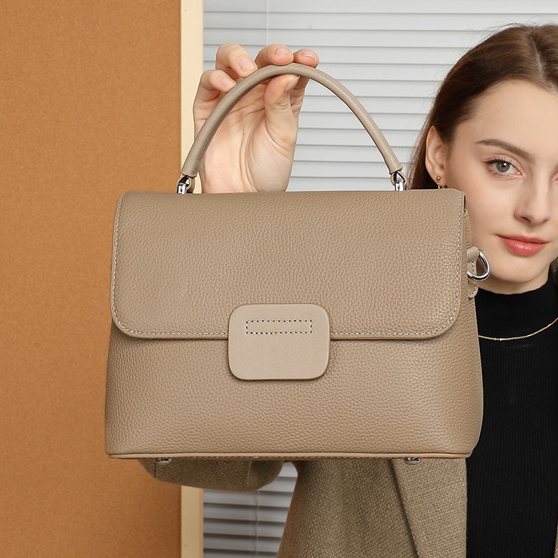 여성용 정품 가죽 숄더백, 풀 그레인 가죽, 탈부착 가 - Quiet Luxury Bags Crossbody 리뷰 및 가격