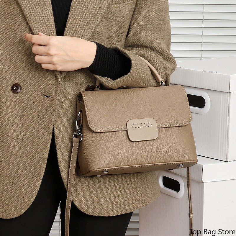 여성용 정품 가죽 숄더백, 풀 그레인 가죽, 탈부착 가 - Quiet Luxury Bags Crossbody 리뷰 및 가격